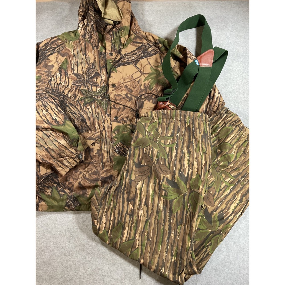 10x Gore-Tex Realtree Camo Hunting Jacket 2XL Pants XL Rainwear Set Mens 2003